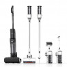 Aspirator vertical si mop 2in1 Tineco Floor One Switch S7, 230W, Curatare uscata/umeda, Autonomie pana la 65 min, 4 moduri, Sistem de auto-curatare FlashDry, Alb/Negru