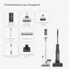 Aspirator vertical si mop 2in1 Tineco Floor One Switch S7, 230W, Curatare uscata/umeda, Autonomie pana la 65 min, 4 moduri, Sistem de auto-curatare FlashDry, Alb/Negru