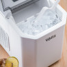 Aparat cuburi de gheata Oliver Voltz OV51447B, 120W, 12 kg/24 ore, 1.3 L, 9 cuburi/ ciclu de operare, Indicator de gheata si apa, Alb