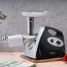 Masina de tocat carne cu accesoriu pentru rosii Oliver Voltz OV51991A, 1400W, Functie invers, Accesoriu sos si Kubbe, Negru