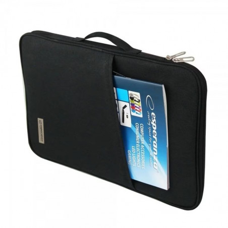 Geanta pentru laptop Esperanza Rgato ET194, 15.6", Captuseala moale, Confortabil si usor de transportat, Negru