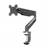 Suport monitor Esperanza ERW019, 17"-27", Pentru 1 monitor, Mecanism cu arc, VESA 75/100 mm, Pana la 6 kg, Negru