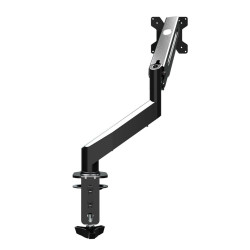 Suport monitor Esperanza ERW019, 17"-27", Pentru 1 monitor, Mecanism cu arc, VESA 75/100 mm, Pana la 6 kg, Negru