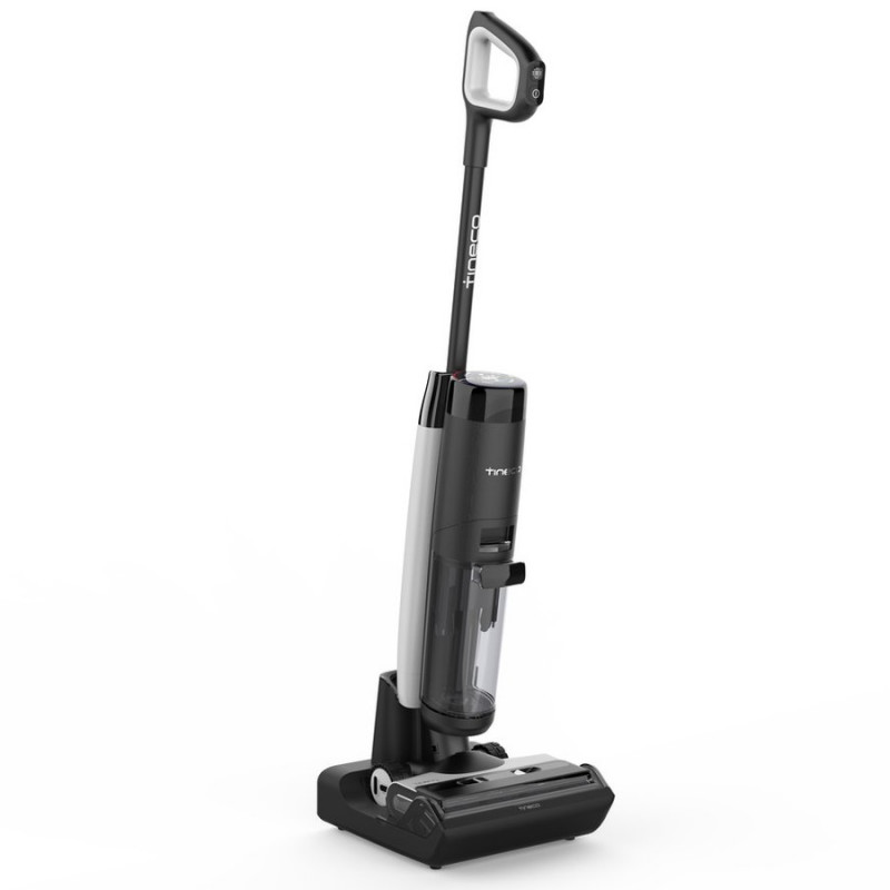 Aspirator vertical Tineco Floor One S7 Flashdry Pet, 230W, Curatare umeda, Autonomie 40 minute, 4 moduri, Sistem de auto-curatare FlashDry, LED display, Negru