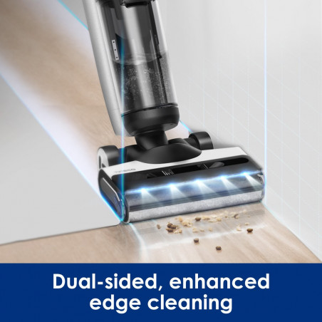 Aspirator vertical Tineco Floor One S7 Flashdry Pet, 230W, Curatare umeda, Autonomie 40 minute, 4 moduri, Sistem de auto-curatare FlashDry, LED display, Negru