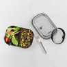 Cutie pentru alimente Black+Blum BAM-SS-L018, 1 L, Dreptunghiulara, Sigura pentru cuptor,Fara BPA, Otel inoxidabil, Gri