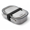 Cutie pentru alimente Black+Blum BAM-SS-L018, 1 L, Dreptunghiulara, Sigura pentru cuptor,Fara BPA, Otel inoxidabil, Gri