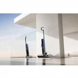 Aspirator vertical Tineco Floor One S6 Flashdry Pet FW144000DE, 220W, Curatare uscata/umeda, Autonomie 35 min, Senzor iLoop, Tehnologie MHCBS, 130 m², Negru