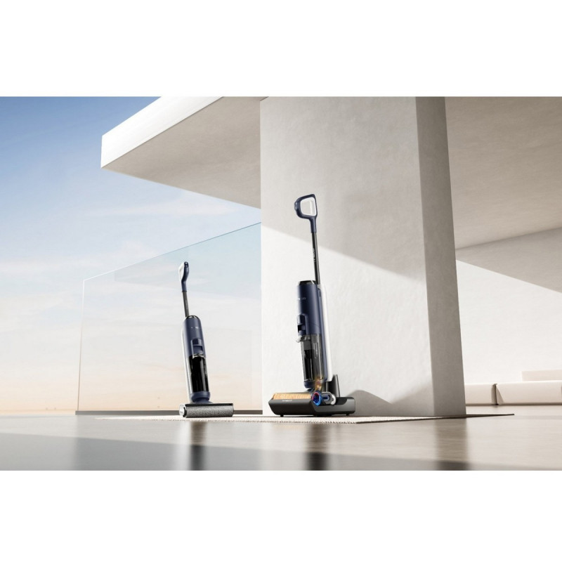 Aspirator vertical Tineco Floor One S6 Flashdry Pet FW144000DE, 220W, Curatare uscata/umeda, Autonomie 35 min, Senzor iLoop, Tehnologie MHCBS, 130 m², Negru