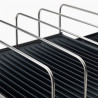 Uscator de vase Joseph Joseph 851690, Extensibil, Scurgere, Compartiment pentru cutite, Pliabil, Gri inchis/Inox