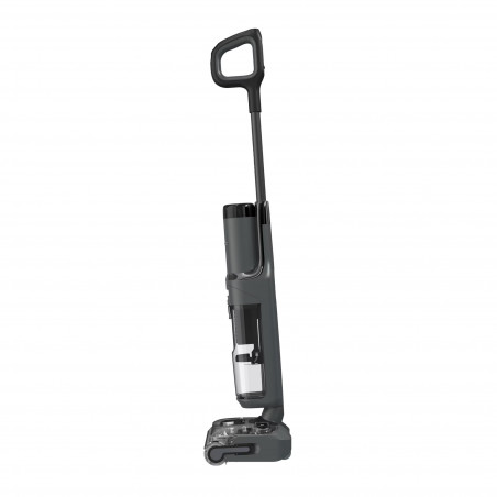 Aspirator vertical fara fir Tineco Floor One S6 Stretch Extreme, 220W, 18000 Pa, Uscat/Umed, Autonomie 40 min, 233 m², LED display, Asistent vocal, Negru