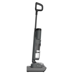 Aspirator vertical fara fir Tineco Floor One S6 Stretch Extreme, 220W, 18000 Pa, Uscat/Umed, Autonomie 40 min, 233 m², LED display, Asistent vocal, Negru