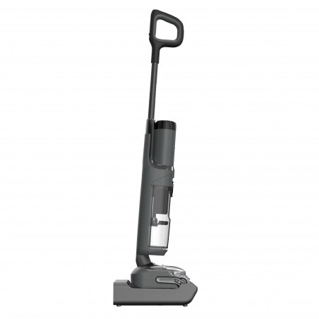 Aspirator vertical fara fir Tineco Floor One S6 Stretch Extreme, 220W, 18000 Pa, Uscat/Umed, Autonomie 40 min, 233 m², LED display, Asistent vocal, Negru