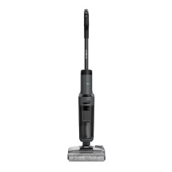Aspirator vertical fara fir Tineco Floor One S6 Stretch Extreme, 220W, 18000 Pa, Uscat/Umed, Autonomie 40 min, 233 m², LED display, Asistent vocal, Negru