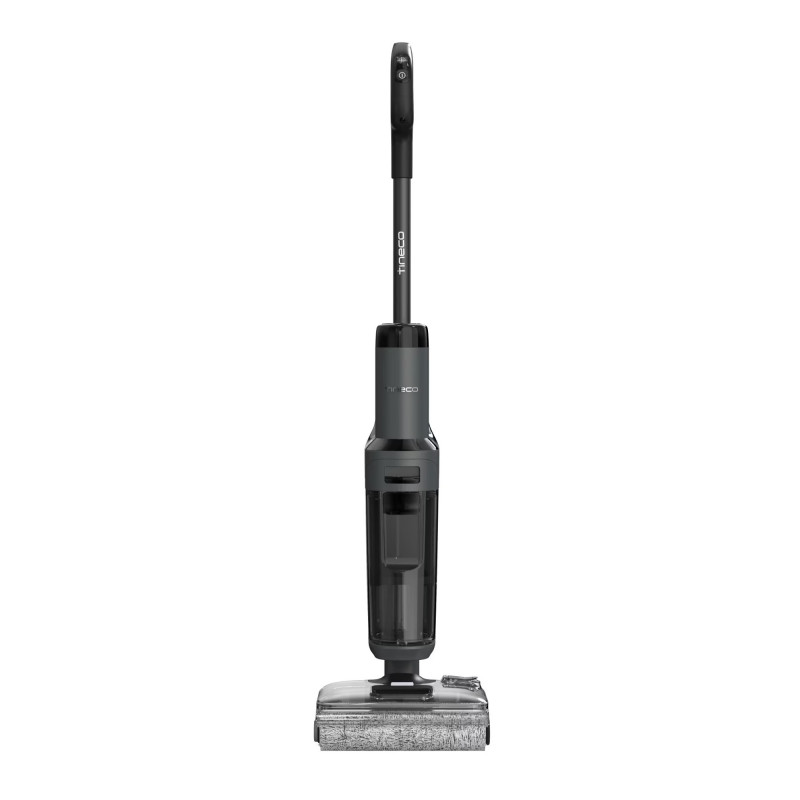 Aspirator vertical fara fir Tineco Floor One S6 Stretch Extreme, 220W, 18000 Pa, Uscat/Umed, Autonomie 40 min, 233 m², LED display, Asistent vocal, Negru