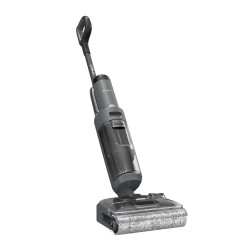Aspirator vertical fara fir Tineco Floor One S6 Stretch Extreme, 220W, 18000 Pa, Uscat/Umed, Autonomie 40 min, 233 m², LED display, Asistent vocal, Negru