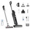 Aspirator vertical fara fir Floor One Switch S6 FW301400FR, 230W, Uscat/Umed, Flashdry cu autocuratare, Autonomie 65 min, Filtru pentru par animale de companie, Negru
