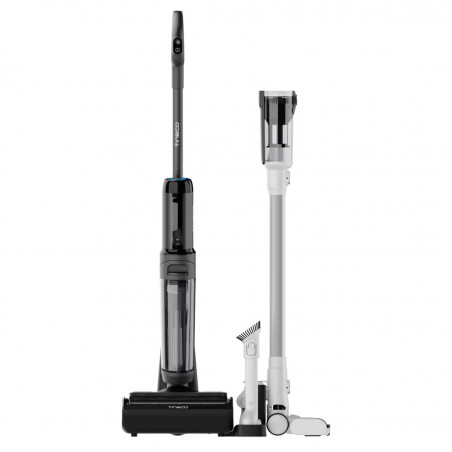 Aspirator vertical fara fir Floor One Switch S6 FW301400FR, 230W, Uscat/Umed, Flashdry cu autocuratare, Autonomie 65 min, Filtru pentru par animale de companie, Negru