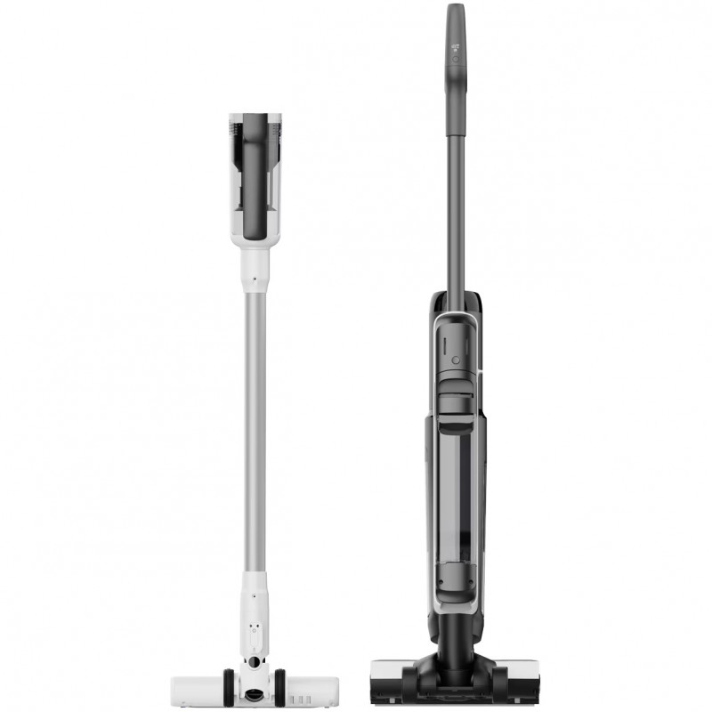 Aspirator vertical fara fir Floor One Switch S6 FW301400FR, 230W, Uscat/Umed, Flashdry cu autocuratare, Autonomie 65 min, Filtru pentru par animale de companie, Negru