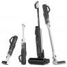 Aspirator vertical fara fir Floor One Switch S6 FW301400FR, 230W, Uscat/Umed, Flashdry cu autocuratare, Autonomie 65 min, Filtru pentru par animale de companie, Negru