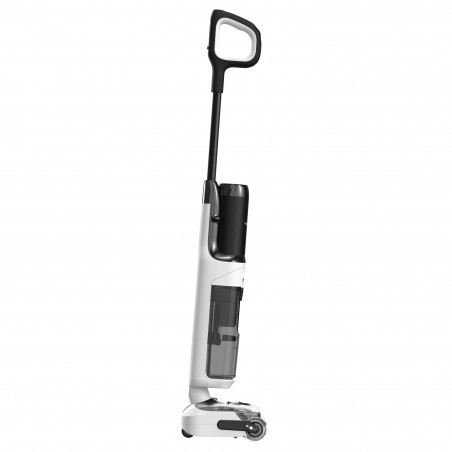 Aspirator vertical fara fir Tineco Floor One Switch S6 Stretch Plus 5in1, 21000 Pa, Uscat/umed, Wi-Fi, iLoop putere adaptiva, Negru/Alb