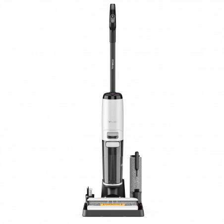 Aspirator vertical Tineco Floor One S7 Steam Plus 4B1, 240W, Curatare uscata/umeda, Ecran LED și iluminare, Abur + uscare, Alb/Negru