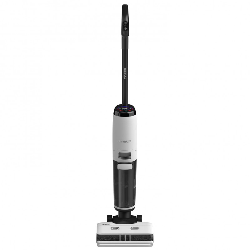 Aspirator vertical Tineco Floor One S7 Steam Plus 4B1, 240W, Curatare uscata/umeda, Ecran LED și iluminare, Abur + uscare, Alb/Negru