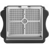 Aspirator vertical Tineco Floor One S7 Steam Plus 4B1, 240W, Curatare uscata/umeda, Ecran LED și iluminare, Abur + uscare, Alb/Negru