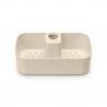 Organizator pentru dus Brabantia ReNew 1006272, 7.5x13.3x24.4 cm, Orificii scurgere apa, Rezistent la coroziune, Bej