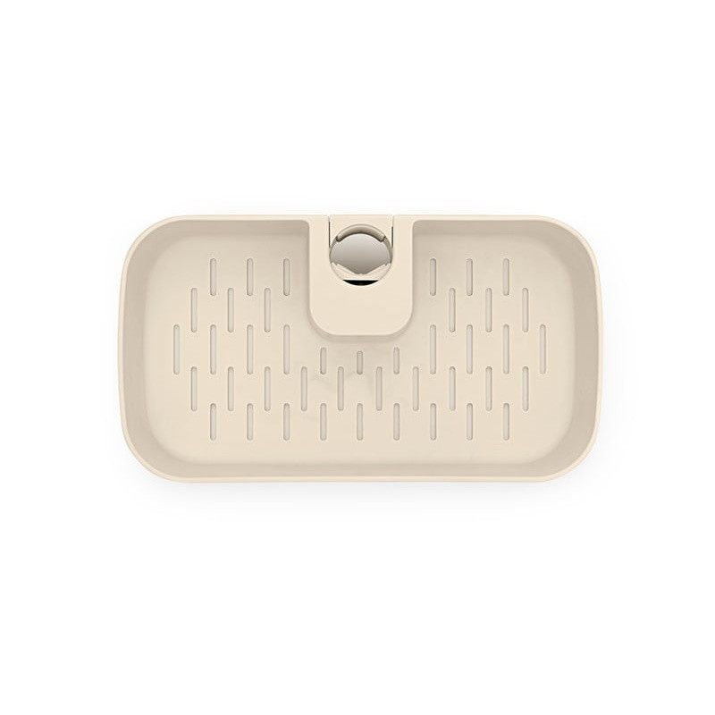 Organizator pentru dus Brabantia ReNew 1006272, 7.5x13.3x24.4 cm, Orificii scurgere apa, Rezistent la coroziune, Bej