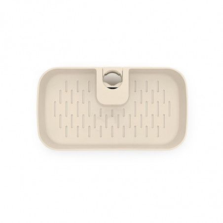 Organizator pentru dus Brabantia ReNew 1006272, 7.5x13.3x24.4 cm, Orificii scurgere apa, Rezistent la coroziune, Bej