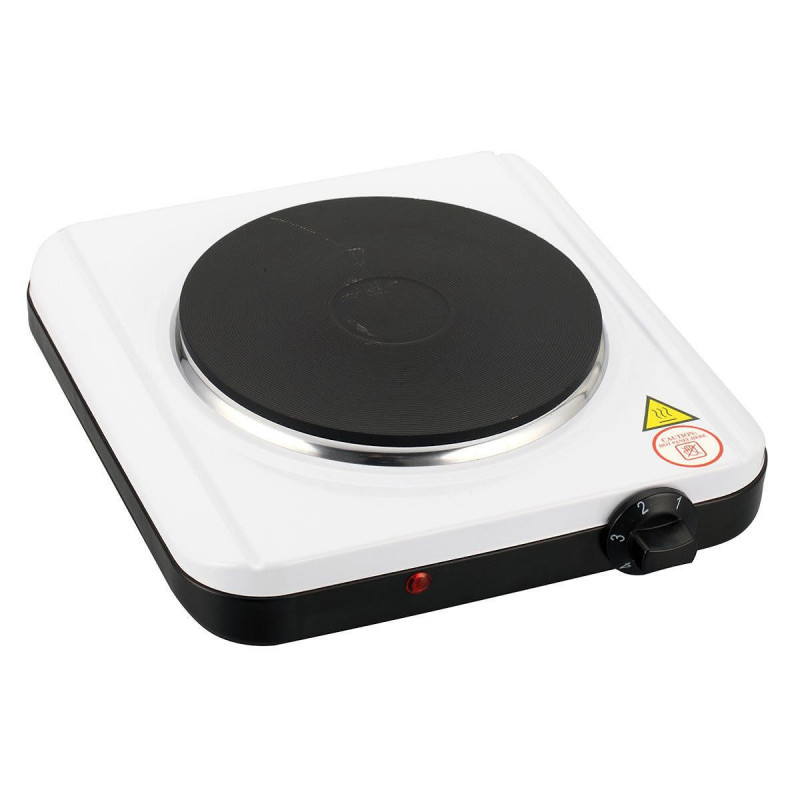 Aragaz electric Elite EHP-1185, 1500W, 4 trepte, 185 mm, Indicator luminos, Alb