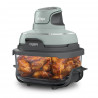 Friteuza cu aer cald portabila 4in1 Ninja CRISPi FN101EUSG, 1700W, 3.8l, 6 portii, 2 recipiente din sticla, 4 programe, Fara PFAS si BPA, Verde