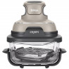 Friteuza cu aer cald portabila 4in1 Ninja CRISPi FN101EUST, 1700W, 3.8l, 6 portii, 2 recipiente din sticla, 4 programe, Fara PFAS si BPA, Bej