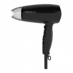 Tesla DRH200BT, pliabil, 1600W, 16800 rpm, 2 viteze, 2 setări de temperatură, Concentrator, shot rece, negru