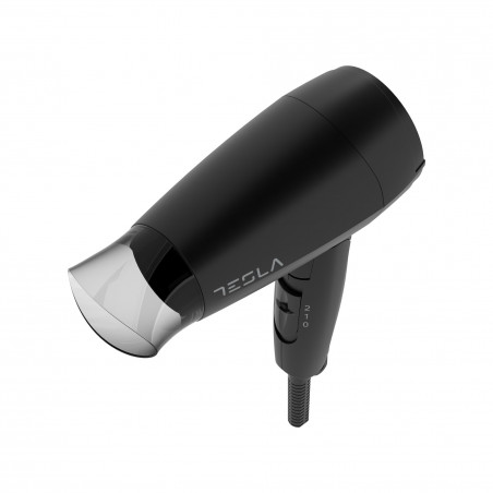Tesla DRH200BT, pliabil, 1600W, 16800 rpm, 2 viteze, 2 setări de temperatură, Concentrator, shot rece, negru