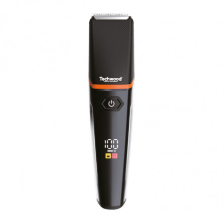 Trimmer 5in1 Techwood TTN-038, 90 min, 6 atasamente, 5 capete, Afisaj LED, USB-Type C, Negru