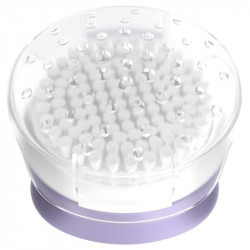 Epilator Techwood TCO-6007, 2 viteze, Lumina LED, 2 ore autonomie, Masaj, Exfoliere, USB-C, IPX7, Alb/Violet