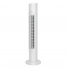 Ventilator Tower Elite ETTF-0331, 50W, 3 viteze, Temporizator, LED, Funcționare silențioasă, Telecomandă, Alb