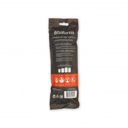 Brabantia PerfectFit pungi pentru coșuri de gunoi 647034, dimensiune B, 5-7 l, 20 buc, alb