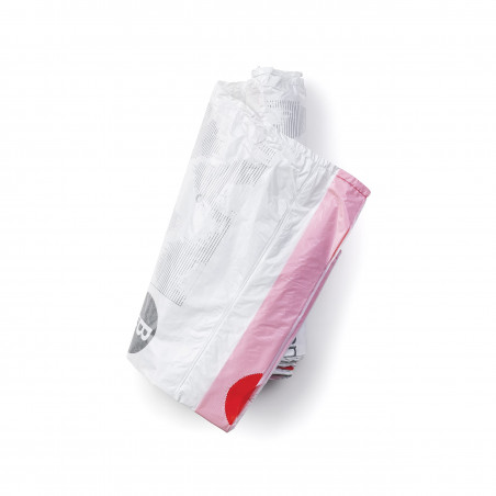 Brabantia PerfectFit pungi pentru coșuri de gunoi 647034, dimensiune B, 5-7 l, 20 buc, alb