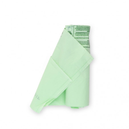 Saci de gunoi Brabantia PerfectFit 647031, Dimensiune C, 10-12 l, 10 buc, Biodegradabil, Verde