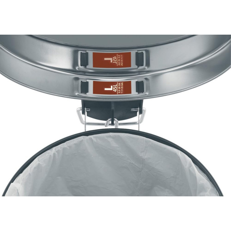 Brabantia PerfectFit FlatBack+/Touch saci de gunoi 647036, dimensiune L, 40-45 l, 10 buc, alb