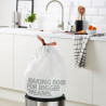 Brabantia PerfectFit FlatBack+/Touch saci de gunoi 647036, dimensiune L, 40-45 l, 10 buc, alb