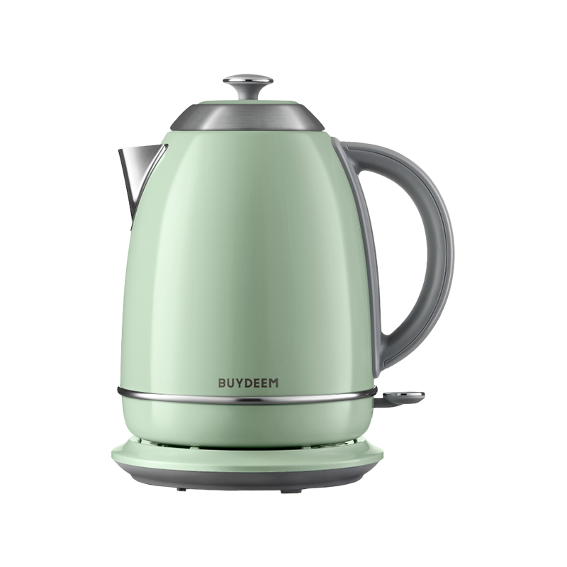 Cana electrica BUYDEEM K640, 2400W, 1,7 L, Protectie, Fara BPA, LED, Verde deschis