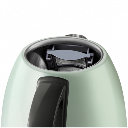 Cana electrica BUYDEEM K640, 2400W, 1,7 L, Protectie, Fara BPA, LED, Verde deschis