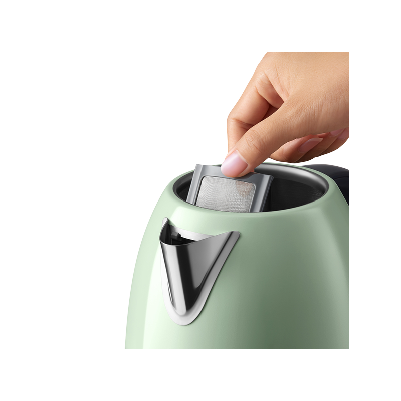 Cana electrica BUYDEEM K640, 2400W, 1,7 L, Protectie, Fara BPA, LED, Verde deschis