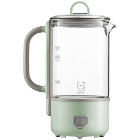 Canа electricа BUYDEEM K314, 300W, 0.6 L, Timer cu 3 trepte, 3 setari de temperatura, Mentine caldura pana la 8 ore, Verde deschis