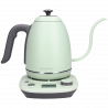 Cana electrica Gooseneck BUYDEEM K821, 1000W, 0,8 L, Mentine cald, Tehnologie cu senzor NTC, LCD, Verde deschis