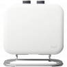 Aeroterma de podea Mill CUS1800MECWA, 1200/1800W, 32 m², Incalzire PTC, Carcasa rece, Compatibilitate LOT20, Alb/Negru